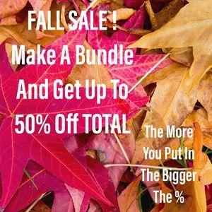 FALL SALE !!! Up to 50 % OFF !!!